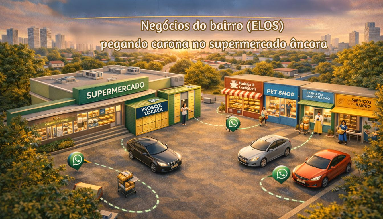 ELOs do bairro conectados ao HUB