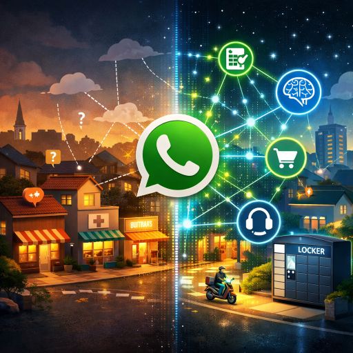 A Forca do Whatsapp e do Agentic Commerce