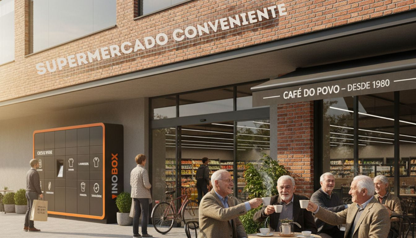 Entrada do HUB de conveniência